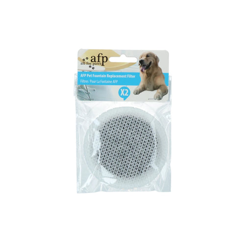 AFP Lifestyle 4 Pets Trinkbrunnen Ersatzfilter, Schaum- und Kohlefilter, 2 Stk